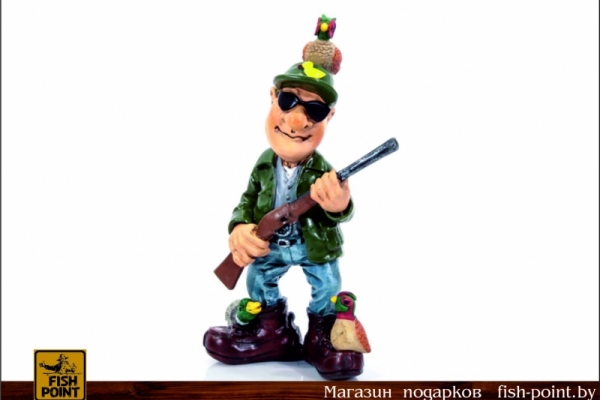 Статуэтка "ОХОТНИК С ДИЧЬЮ" Статуэтка "ОХОТНИК С ДИЧЬЮ"