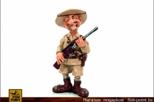 Статуэтка "ОХОТНИК САФАРИ" Статуэтка "ОХОТНИК САФАРИ"