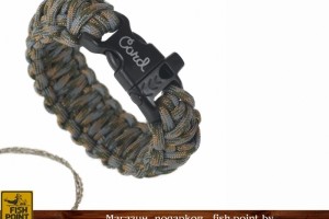 Браслет King Cobra Acu с пилой Джильи и свистком Браслет King Cobra Acu с пилой Джильи и свистком