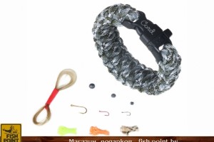 Браслет King Cobra Siberian camo с рыболовным набором Браслет King Cobra Siberian camo с рыболовным набором