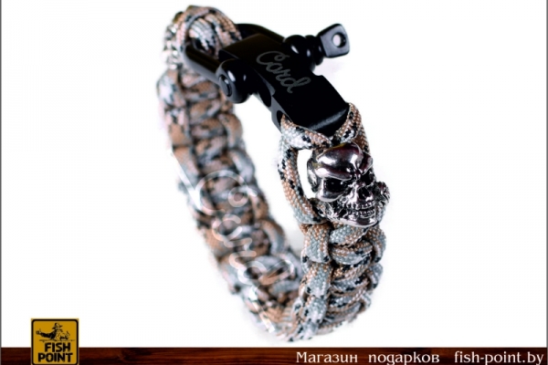 Браслет Cobra "Double Skulls" Scorpion Браслет Cobra "Double Skulls" Scorpion
